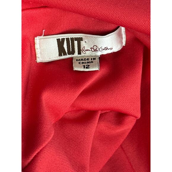 Kut From The Kloth Paisley Print Maxi Dress Sz 12 Boho Bohemian Patchwork Summer - Picture 11 of 14